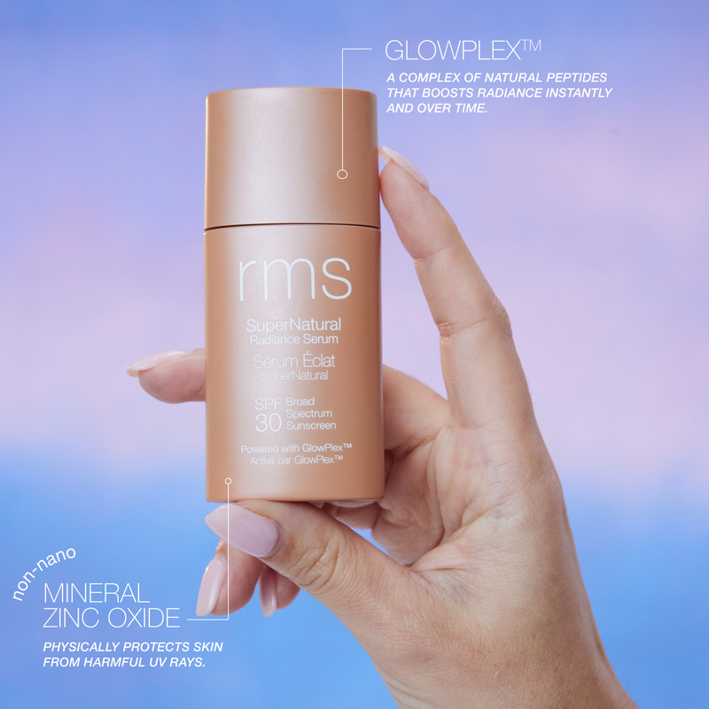 A tinted, mineral sunscreen serum with SPF 30 broad spectrum protection in a lightweight formula that helps to even skin tone, correct imperfections, and boost radiance.