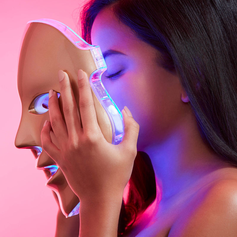 LIGHT THERAPY GOLDEN FACIAL TREATMENT DEVICE