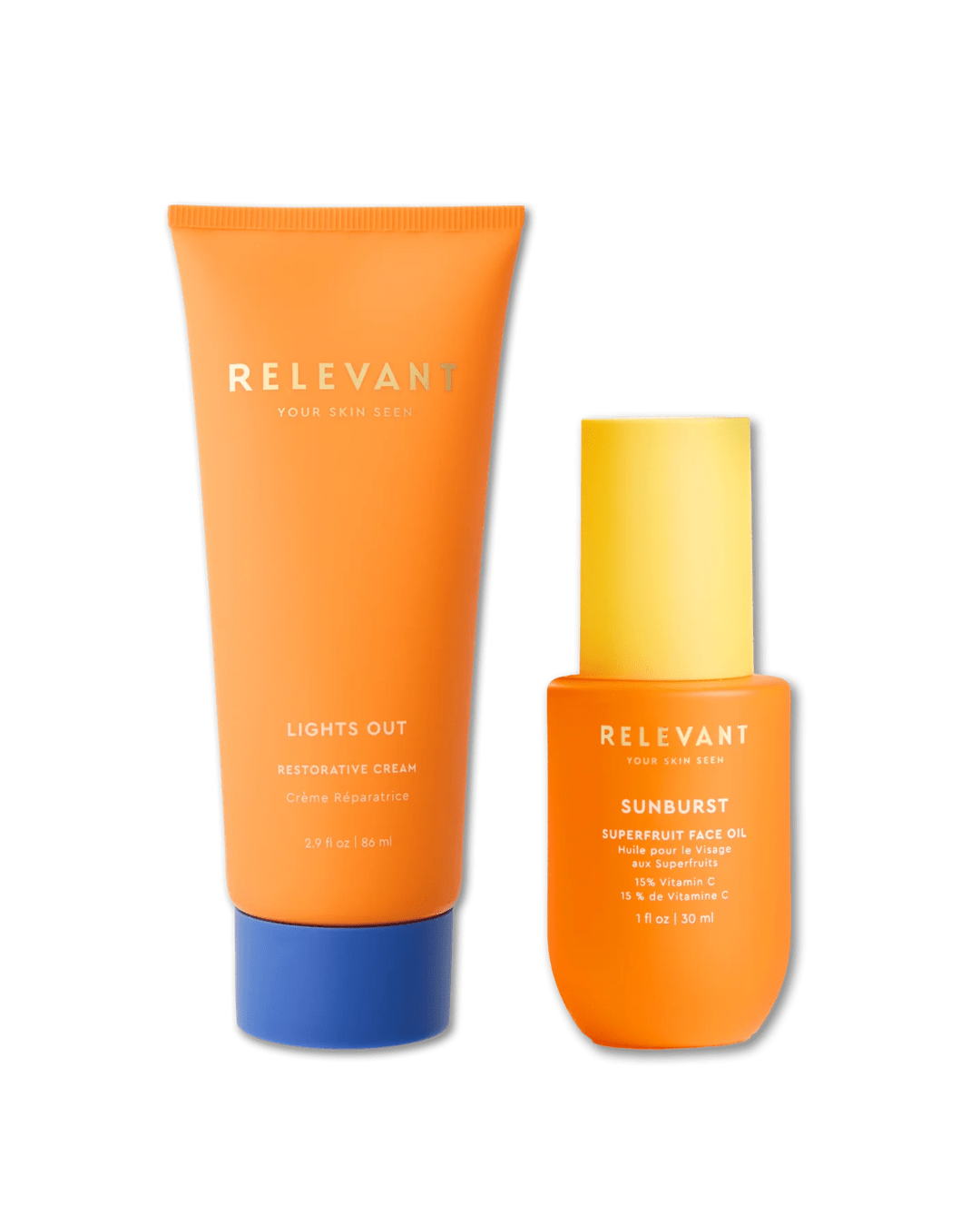 SUNBURST C SERUM + LIGHTS OUT SET - Thirteen Lune