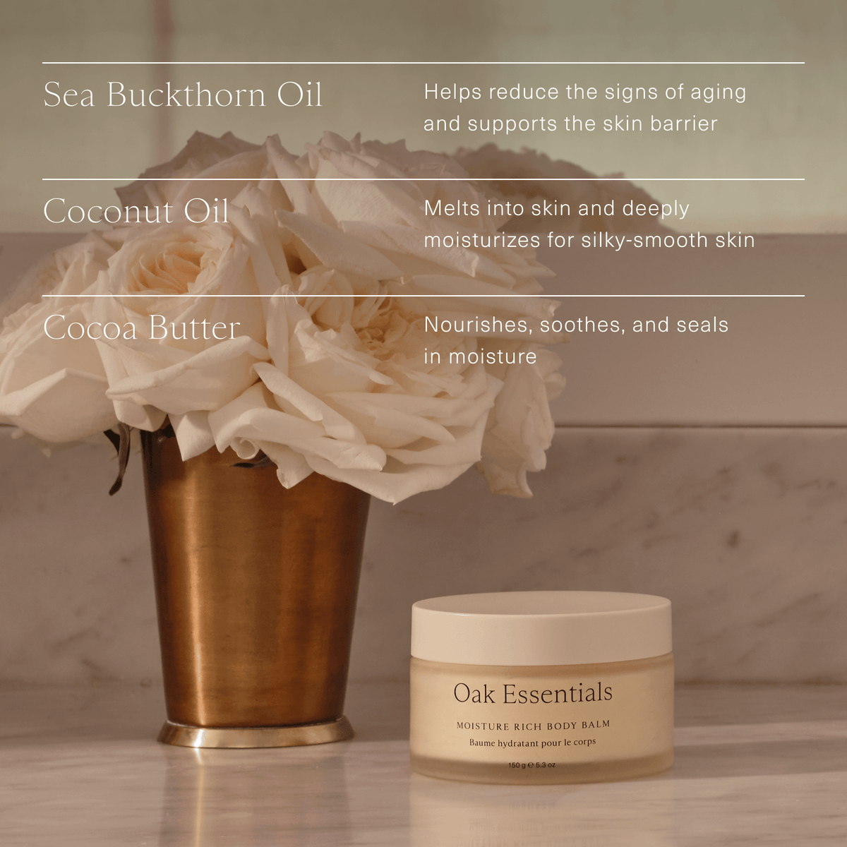 Moisture Rich Body Balm - Oak Essentials