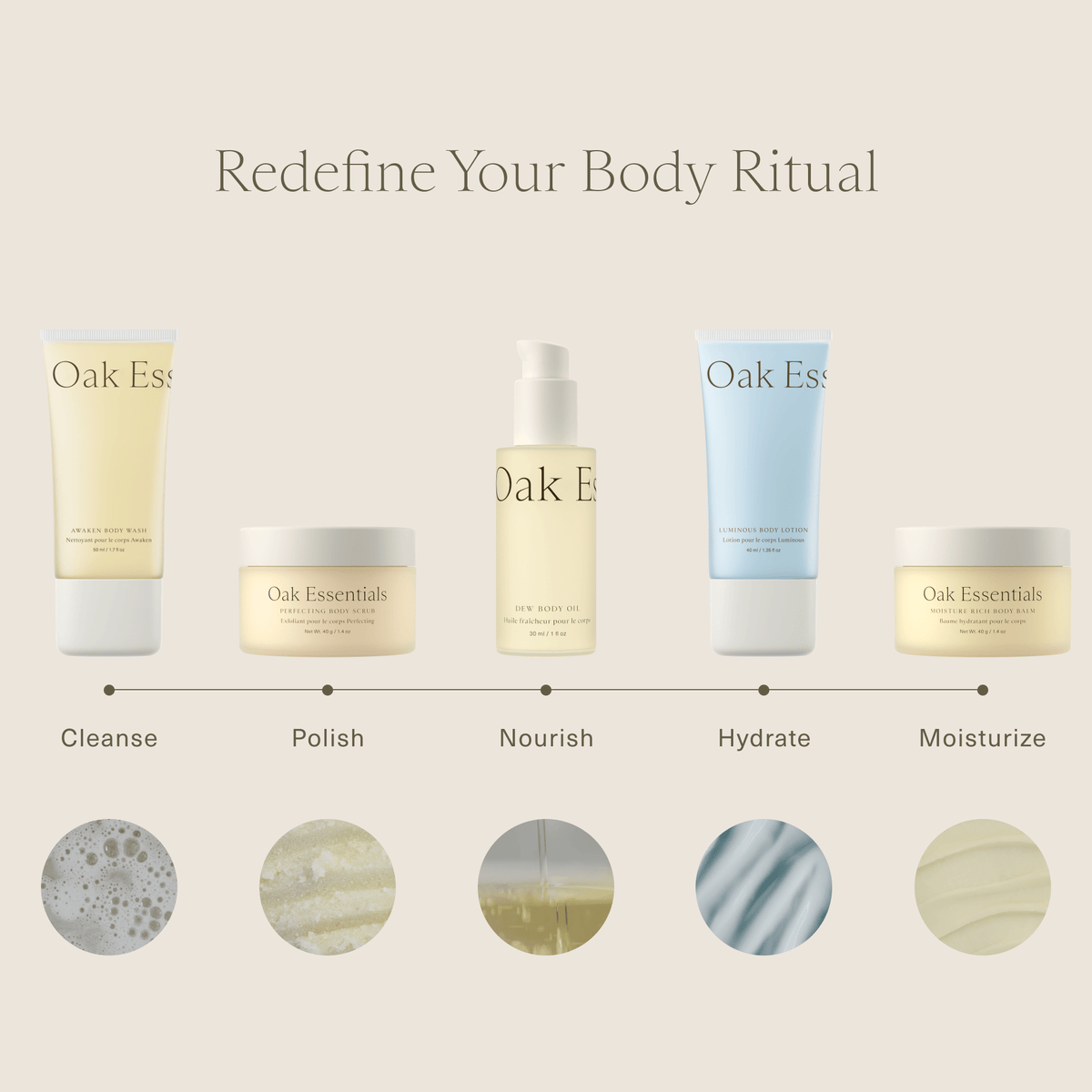 Travel Body Routine - Oak Essentials
