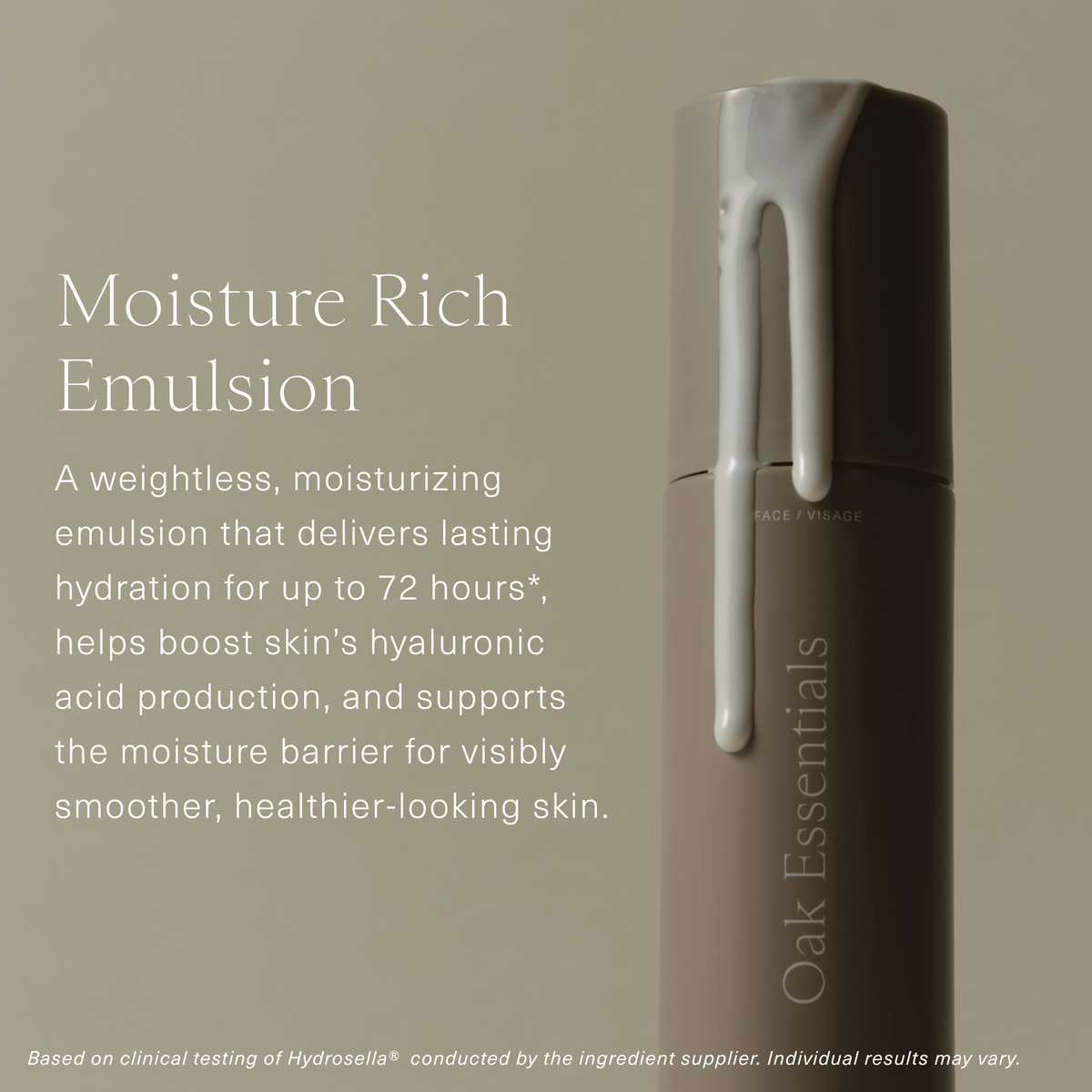 Moisture Rich Emulsion - Oak Essentials