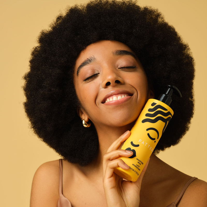 Moisture Milk provides the lightweight hydration necessary for helping to reduce breakage and unwanted frizz, as well as helping refresh twist outs and wash + gos.