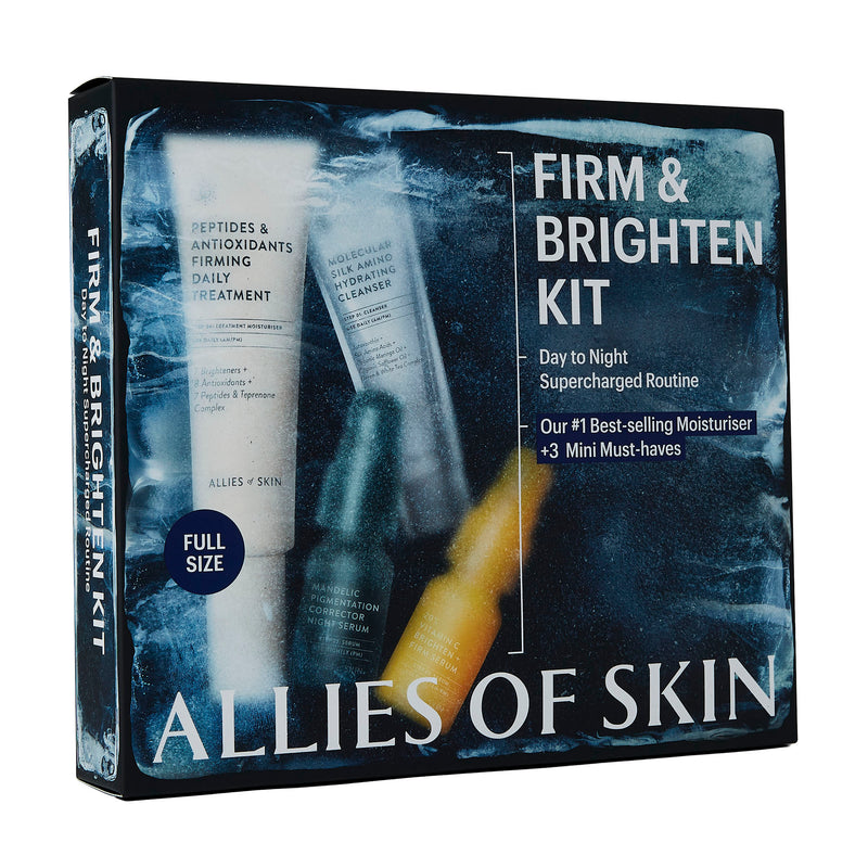 This kit works together to hydrate and brighten, giving your skin a lit from within look.