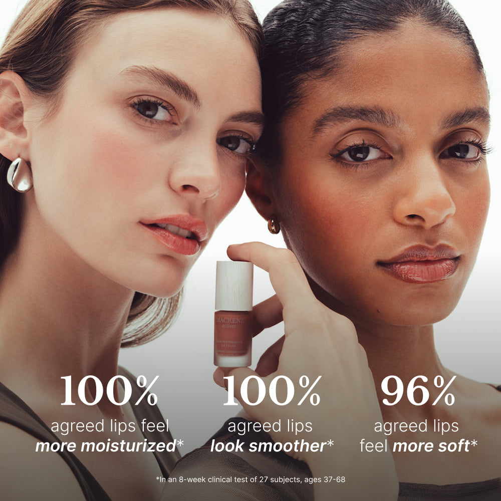 Macrene actives Chria high performance tinted lip filler — Nude