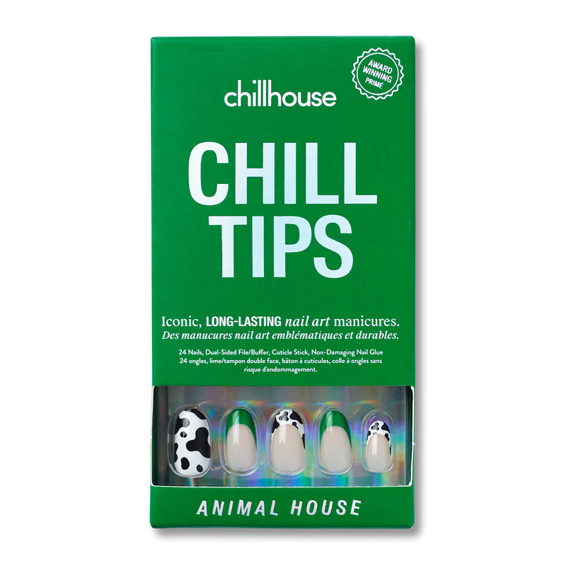 Chill Tips are salon-quality nail art that you can do at home with no mess, no wait time, and no smudges.