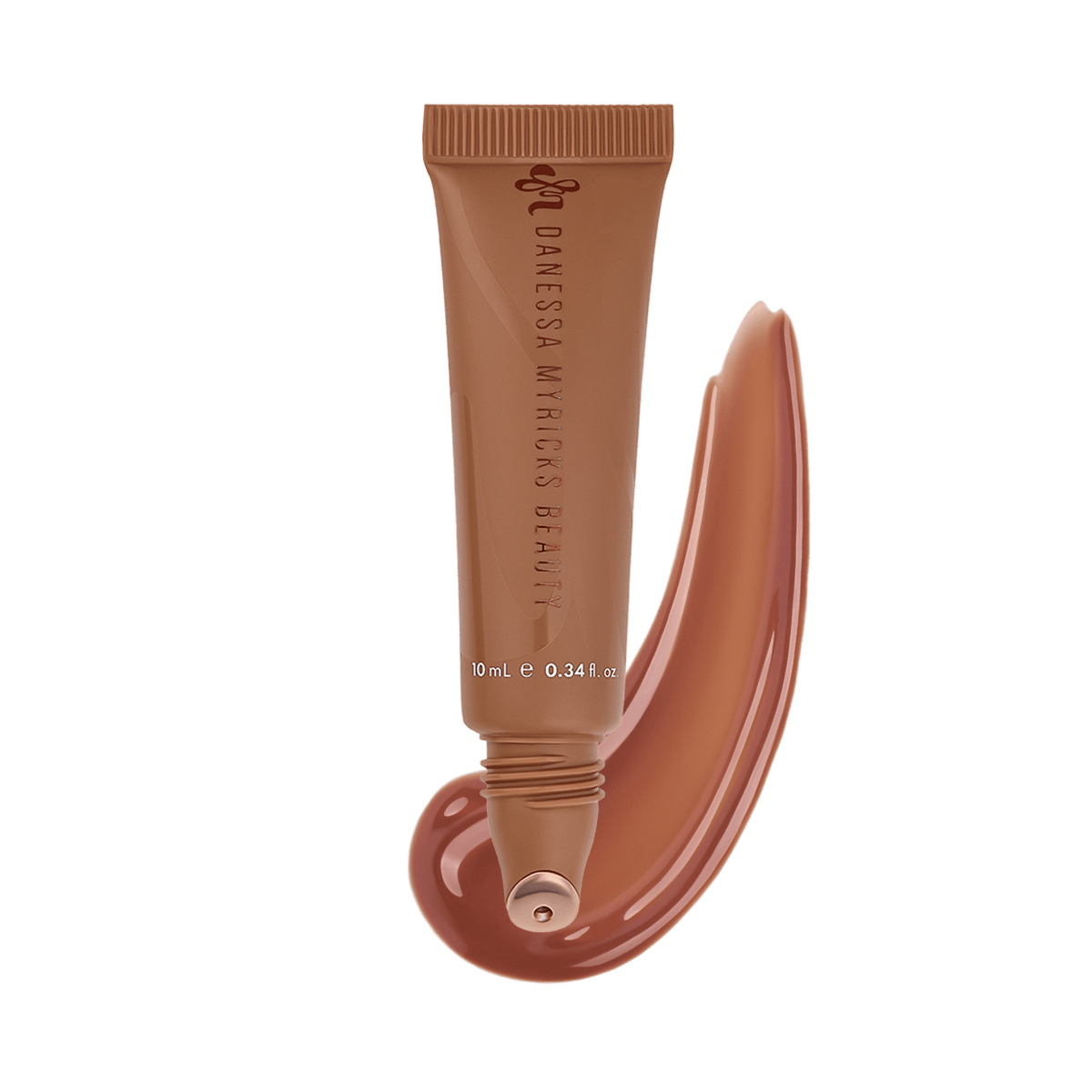 Glosswork 4D Ultra Shine Plumping Gloss - Spiced Latte - Danessa Myricks Beauty