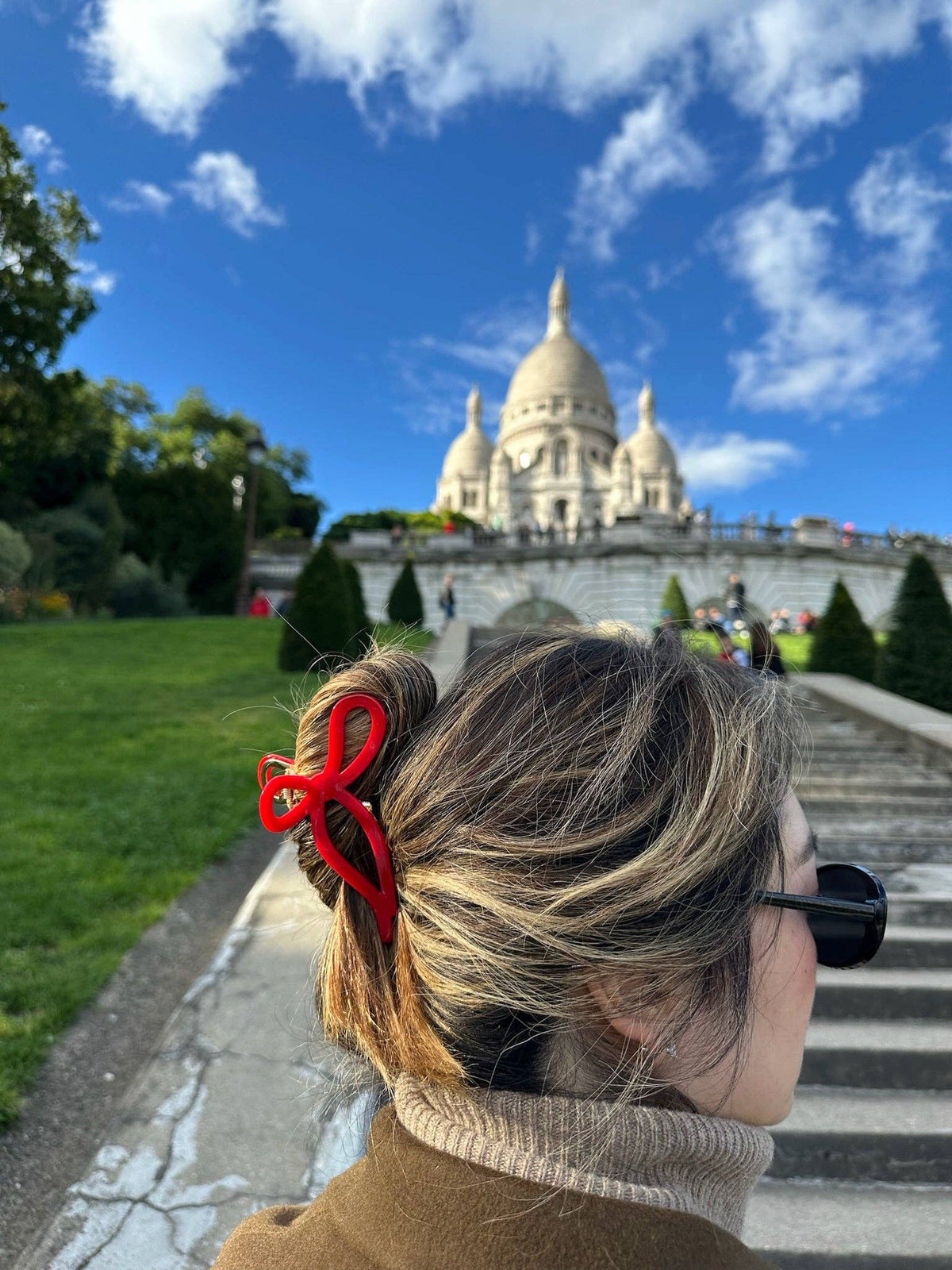 Ballet Bow Acetate Claw Clip | Eco-Friendly - Solar Eclipse