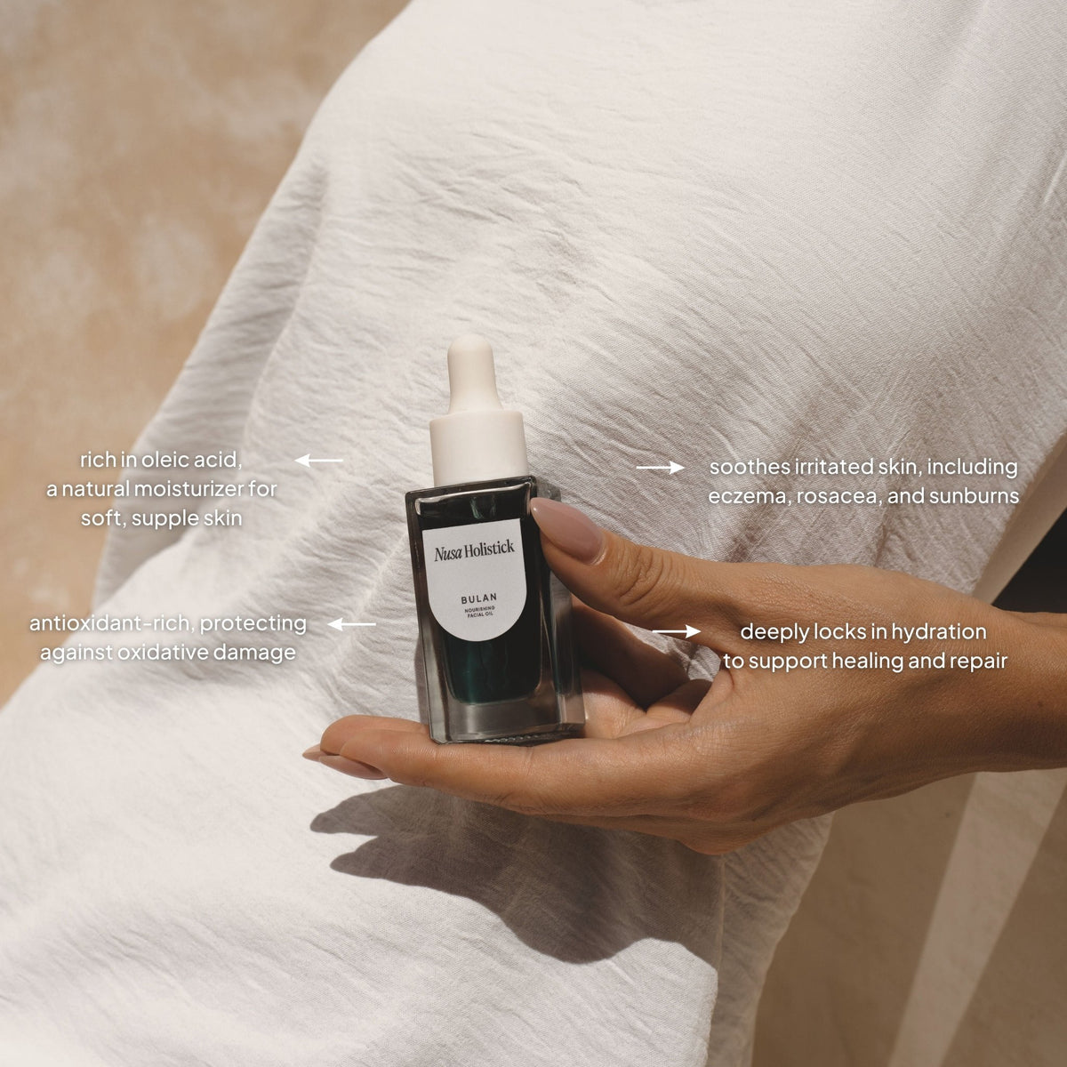 Bulan Nourishing Facial Oil - Nusa Holistick