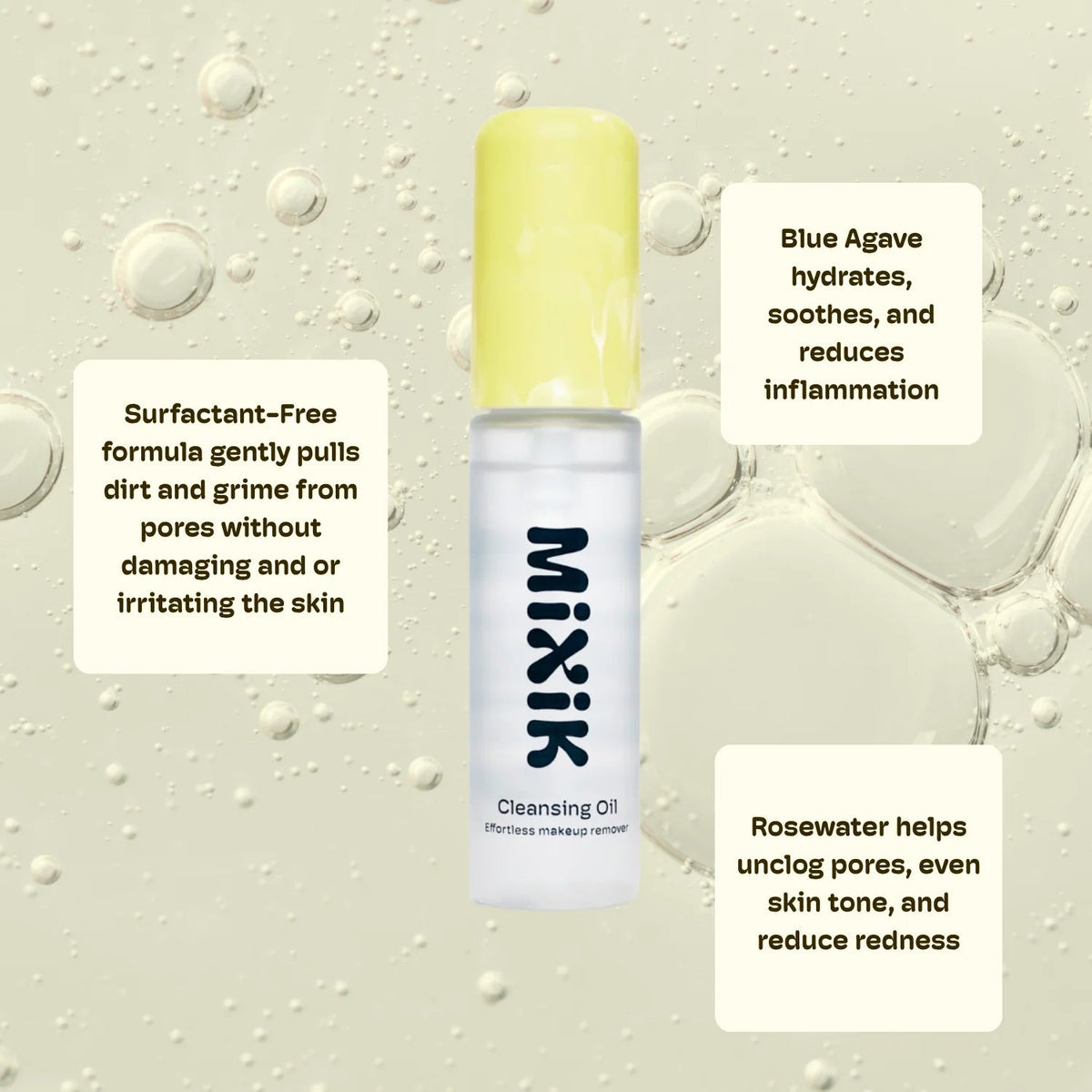 Cleansing Oil Effortless Makeup Remover Mist - Travel Size - Mixik Skin