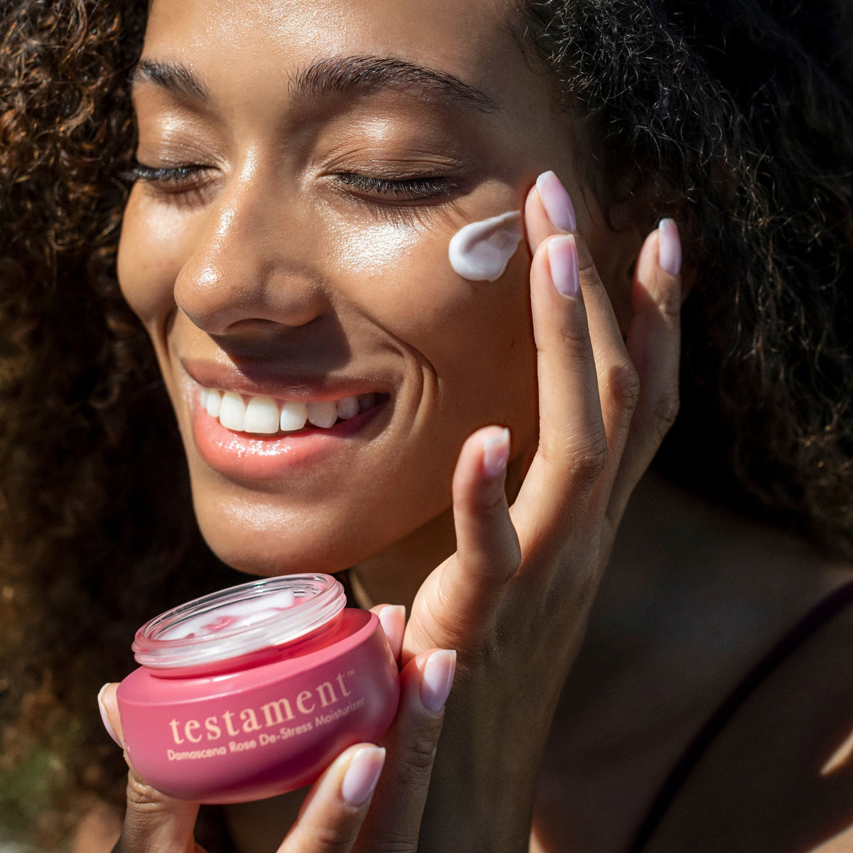 Damascena Rose De-Stress Moisturizer - Testament Beauty