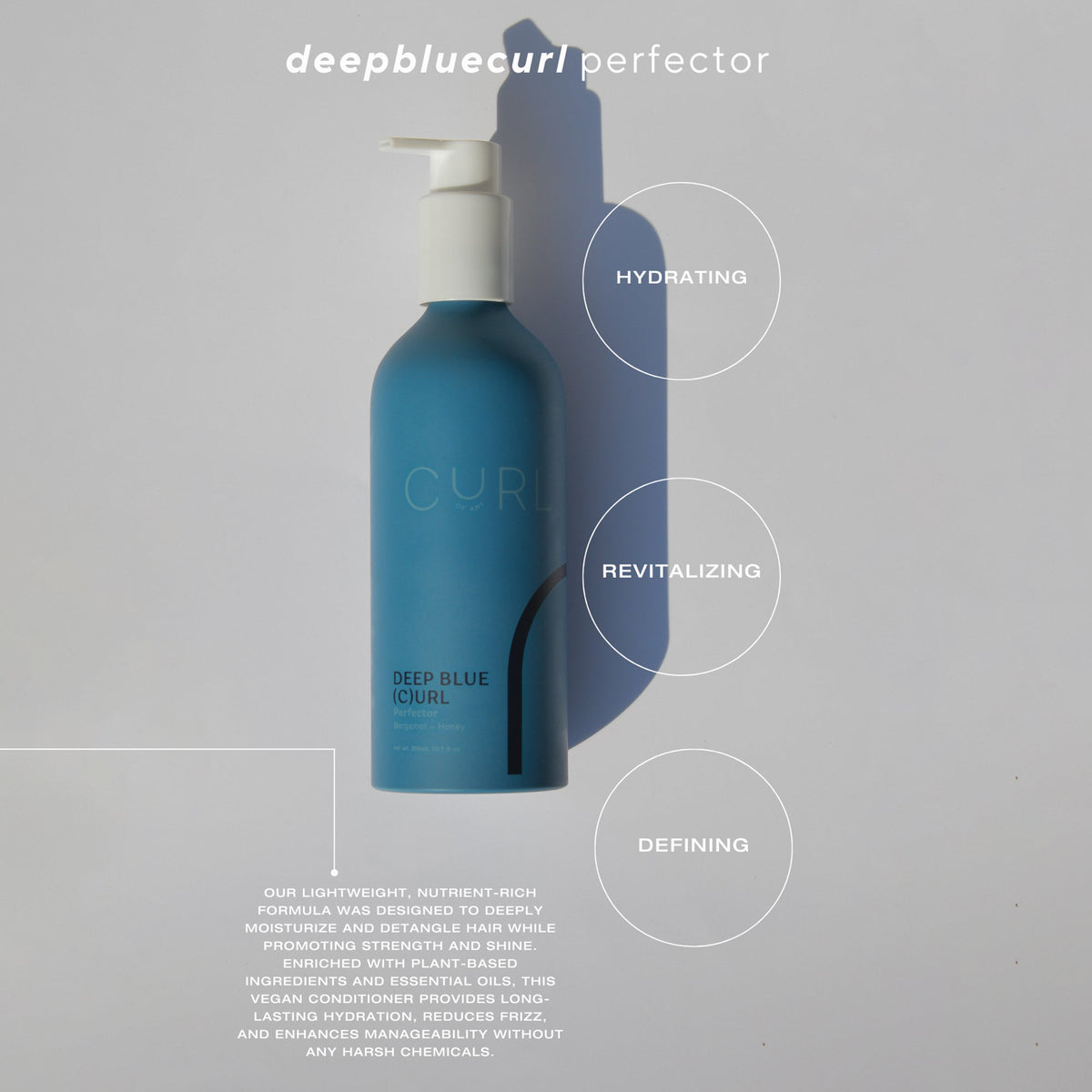 Deep Blue Curl Leave-In Conditioner - Curl of Art
