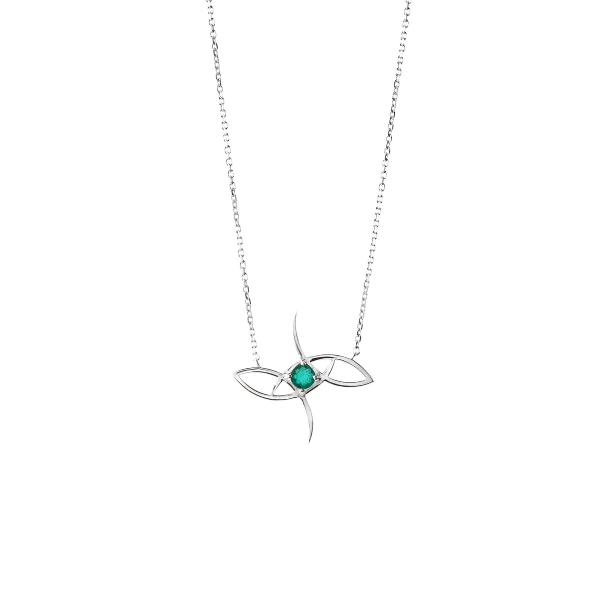 Emerald Gemstone Necklace - ALLEL