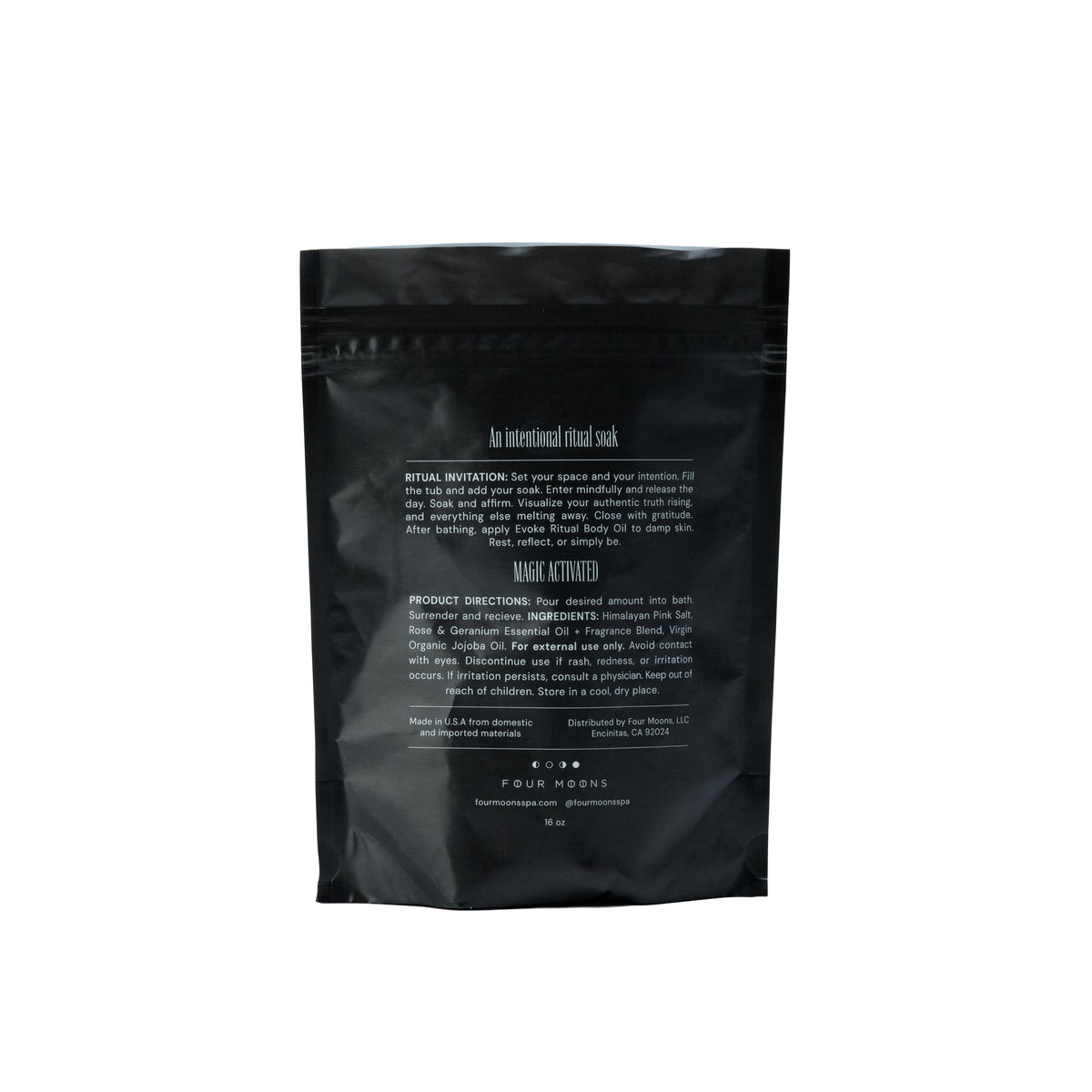 Evoke Bath Soak - Thirteen LuneBath & BodyFour Moons SpaFOUR-MOONS-PID51154BlackEvoke Bath Soak