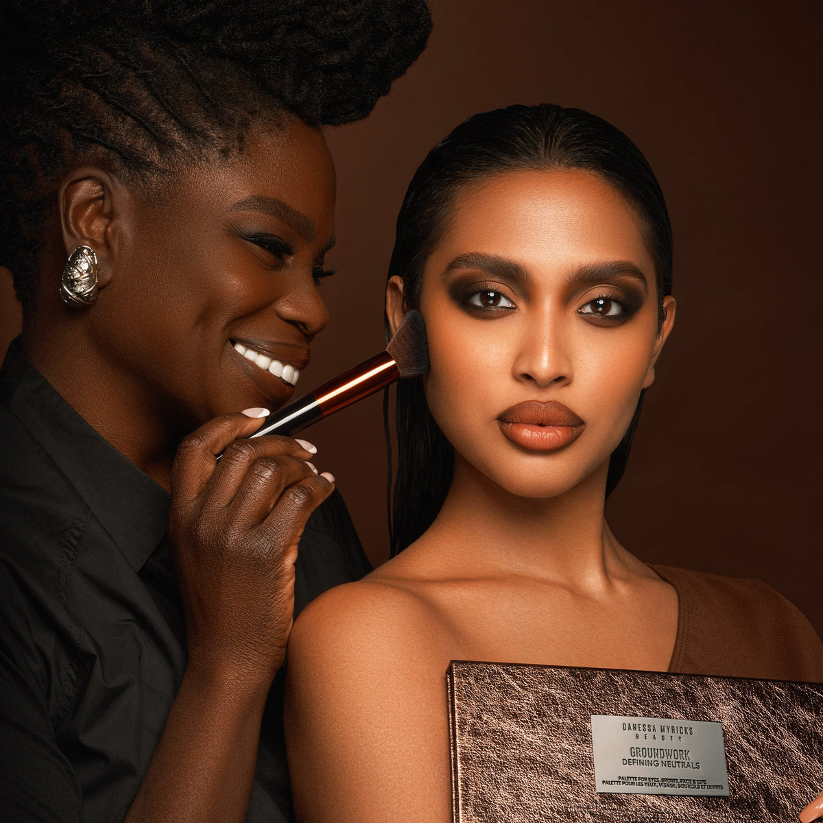 Groundwork Palette For Eyes, Brows, Face & Lips - Danessa Myricks Beauty