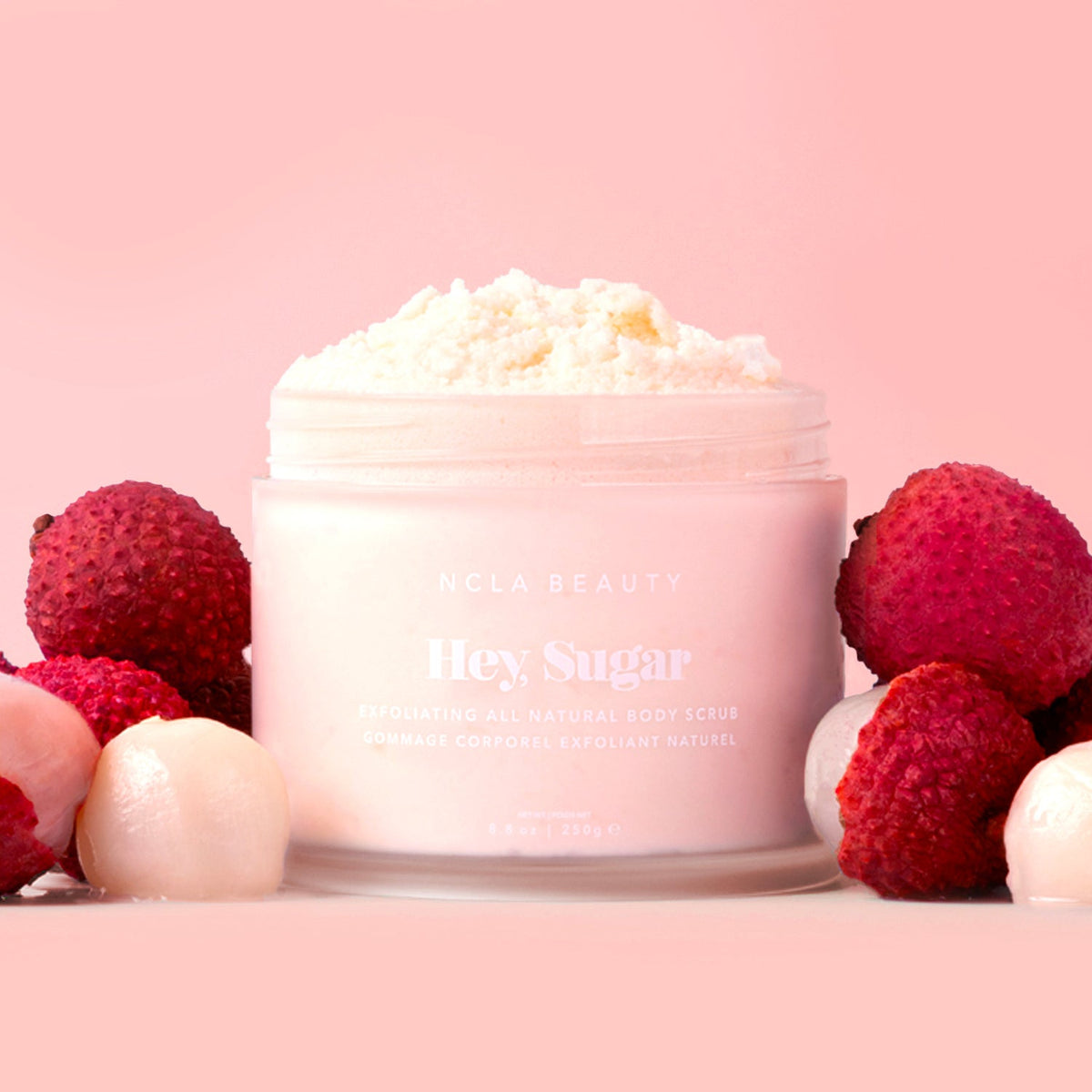 Hey, Sugar Lychee Martini Body Scrub - NCLA Beauty