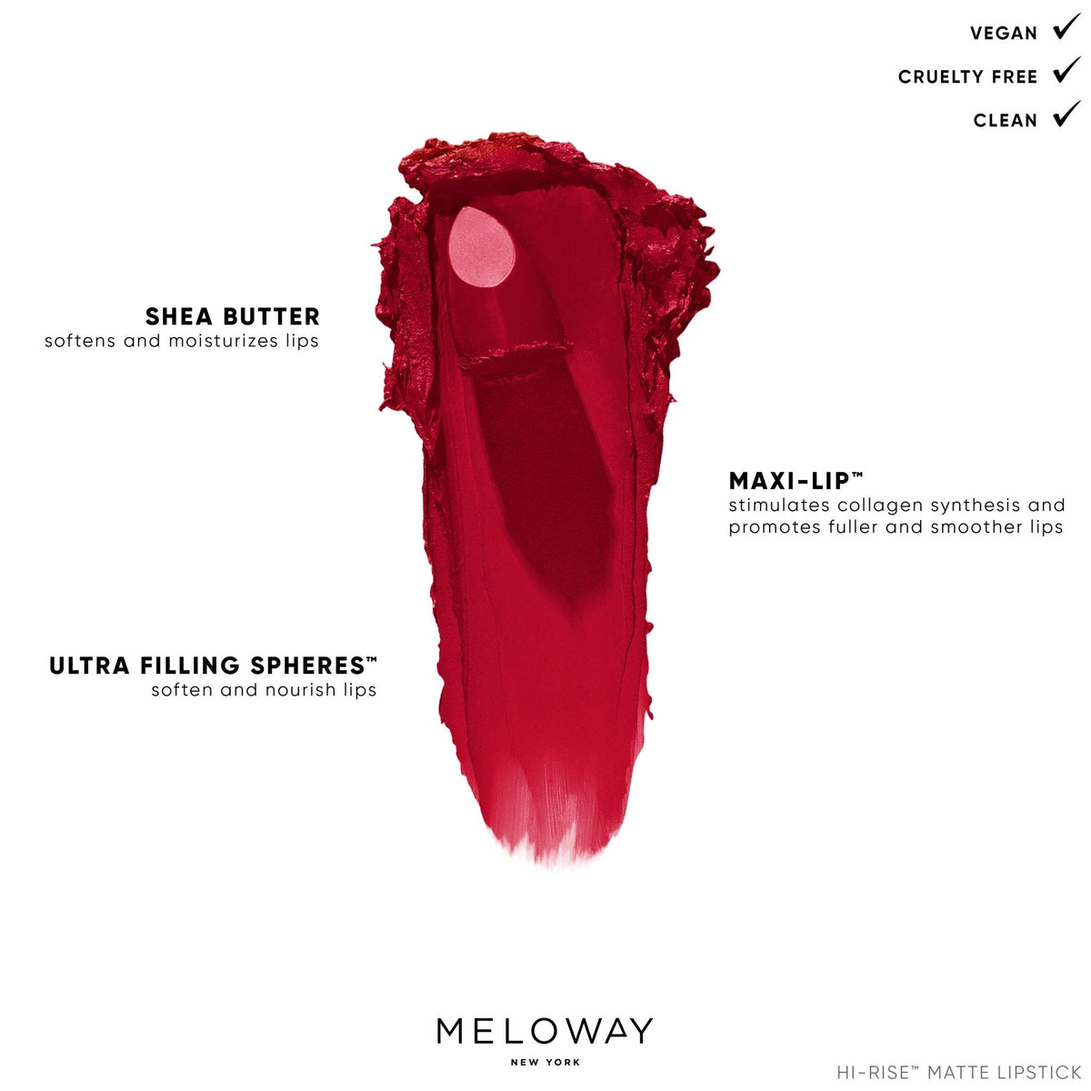Hi-Rise Matte Lipstick - Meloway