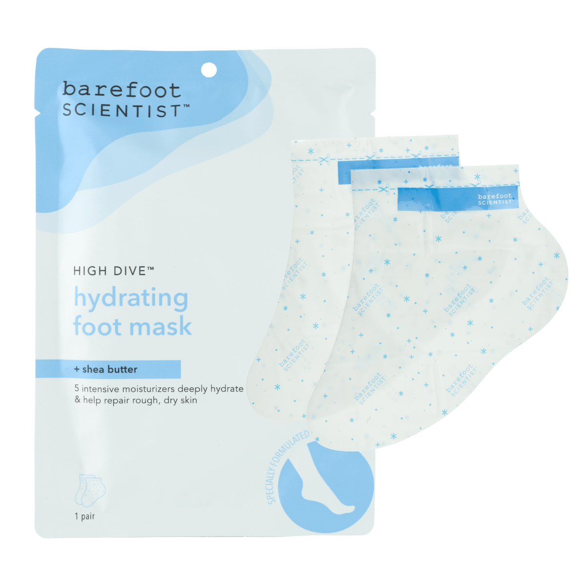 High Dive Hydrating Foot Mask - Barefoot Scientist