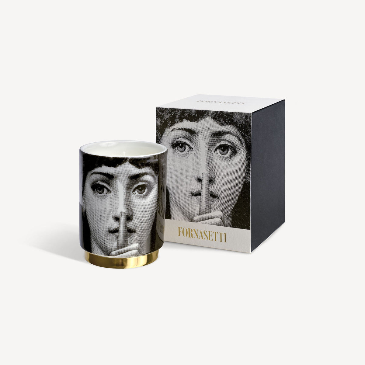 Home Fragance XS Candle - Tema e Variazioni Silenzio - FORNASETTI