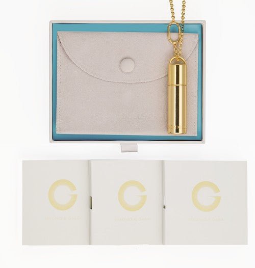 Le Spritz Necklace with pendant - Gold - Veronique Gabai