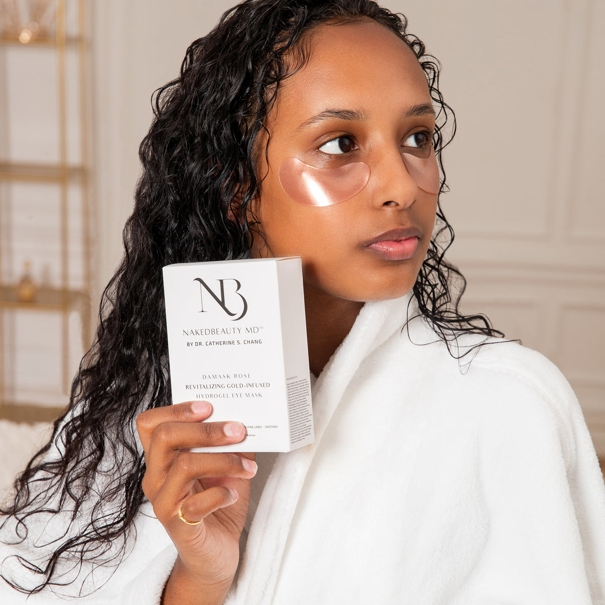 Damask Rose Revitalizing Eye Masks