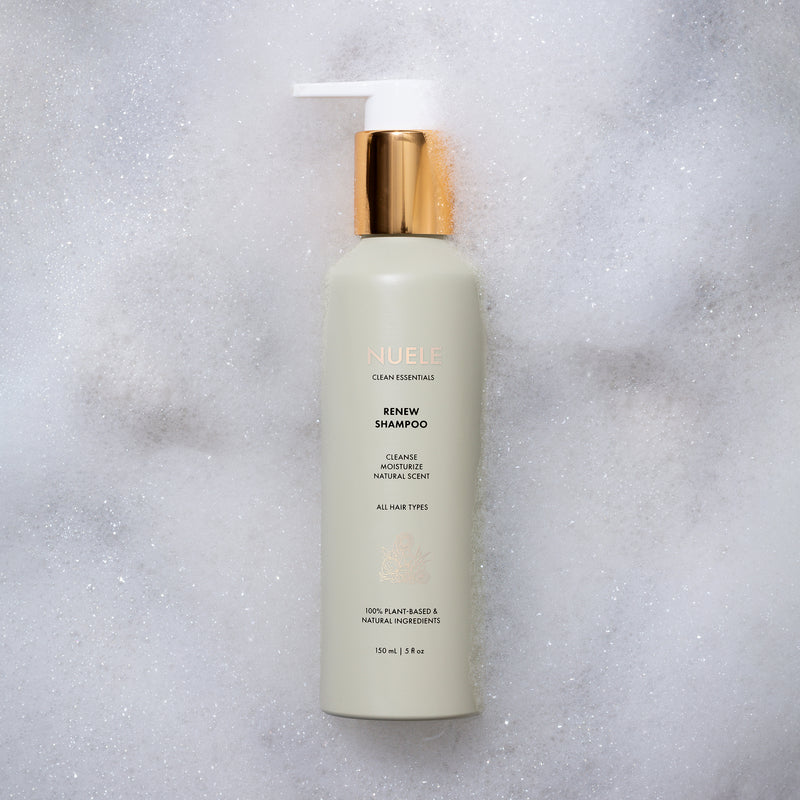 A moisturizing shampoo that removes buildup without stripping hair.