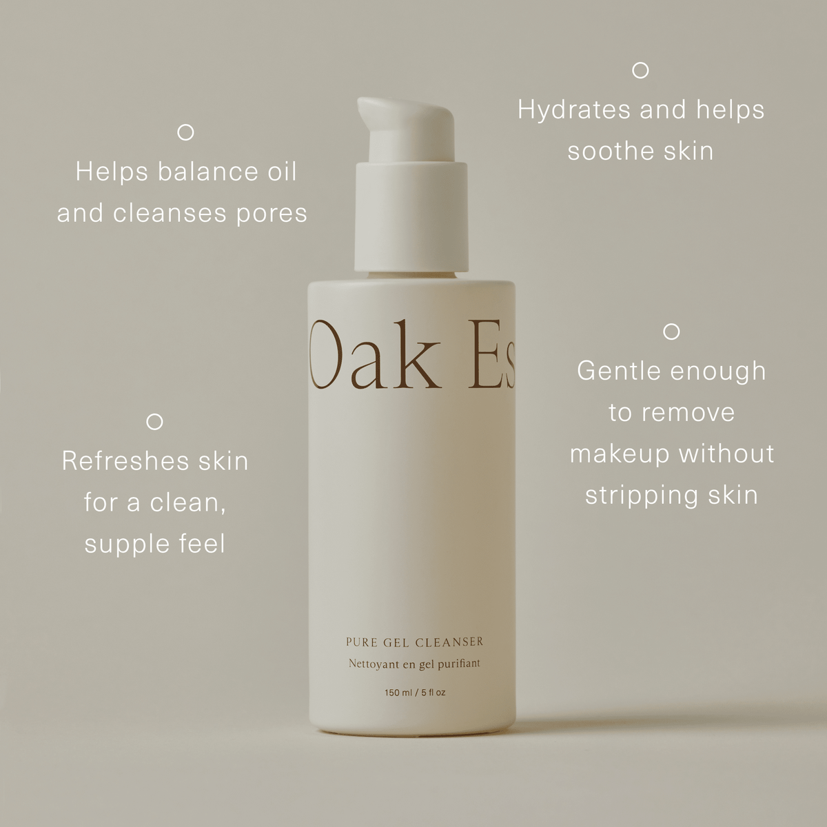 Pure Gel Cleanser - Thirteen LuneFaceOak EssentialsOAKESS-PGELCL-501056Pure Gel Cleanser