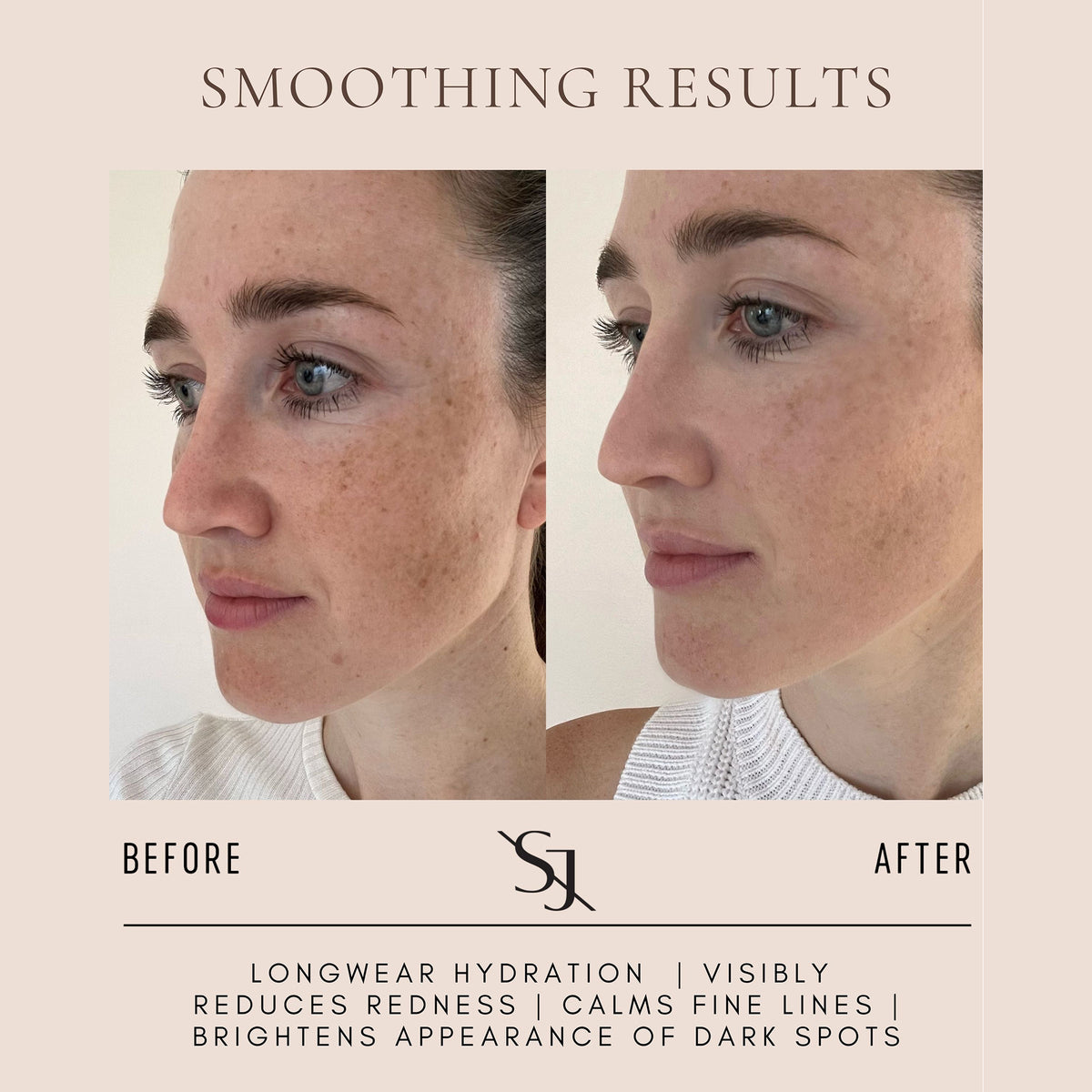 A daily moisturizer with hyaluronic acid and vitamin C that is lightweight and ultra softening.