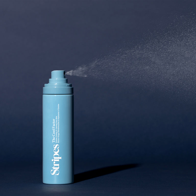 A refreshing mist made specifically for those experiencing perimenopause or menopause to help deliver a dose of cooling, calming hydration to the skin.