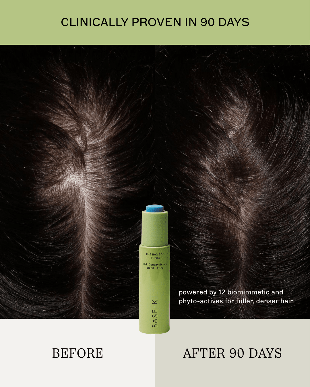 The Bamboo Tonic Hair Density Serum - Base-K
