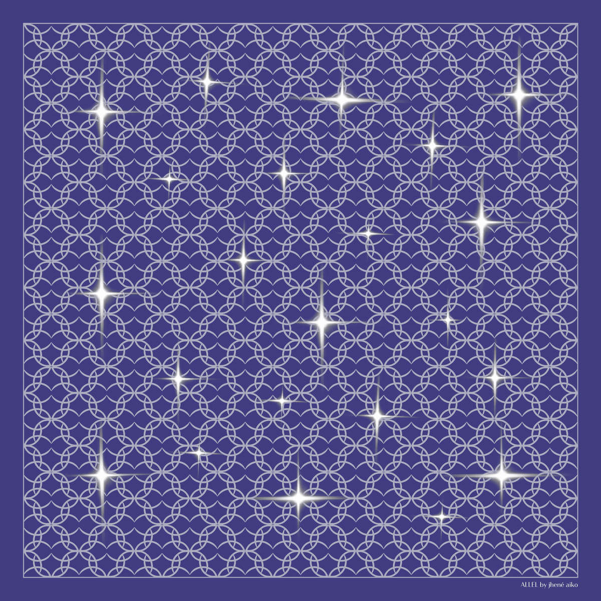 The Magic Hour Tour Silk Scarf - ALLEL