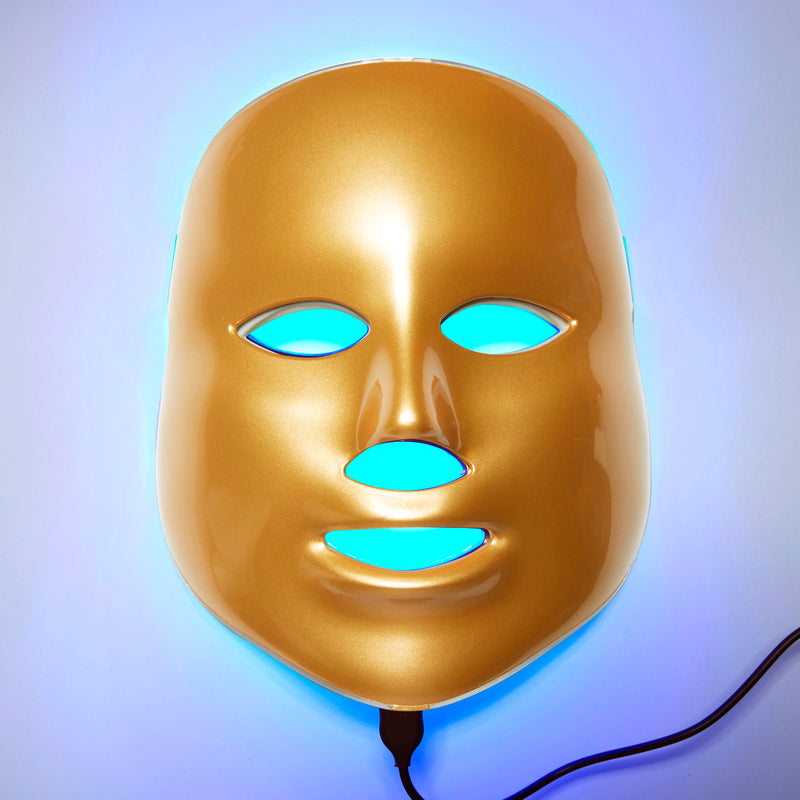 LIGHT THERAPY GOLDEN FACIAL TREATMENT DEVICE