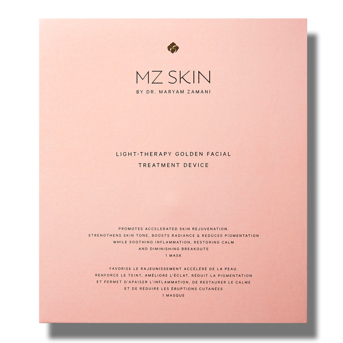 LIGHT THERAPY GOLDEN FACIAL TREATMENT DEVICE