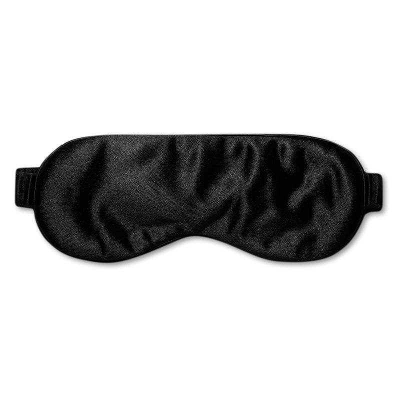 A washable satin sleep mask that helps to block out light to provide a restful sleep at home or on the go. 