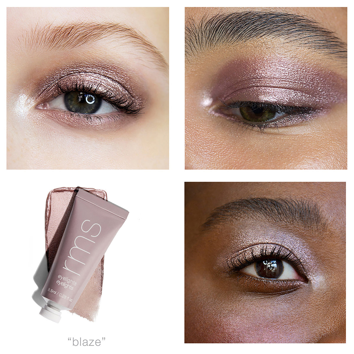 A cream eye shadow that is crease-proof and longwearing for a luminous finish.