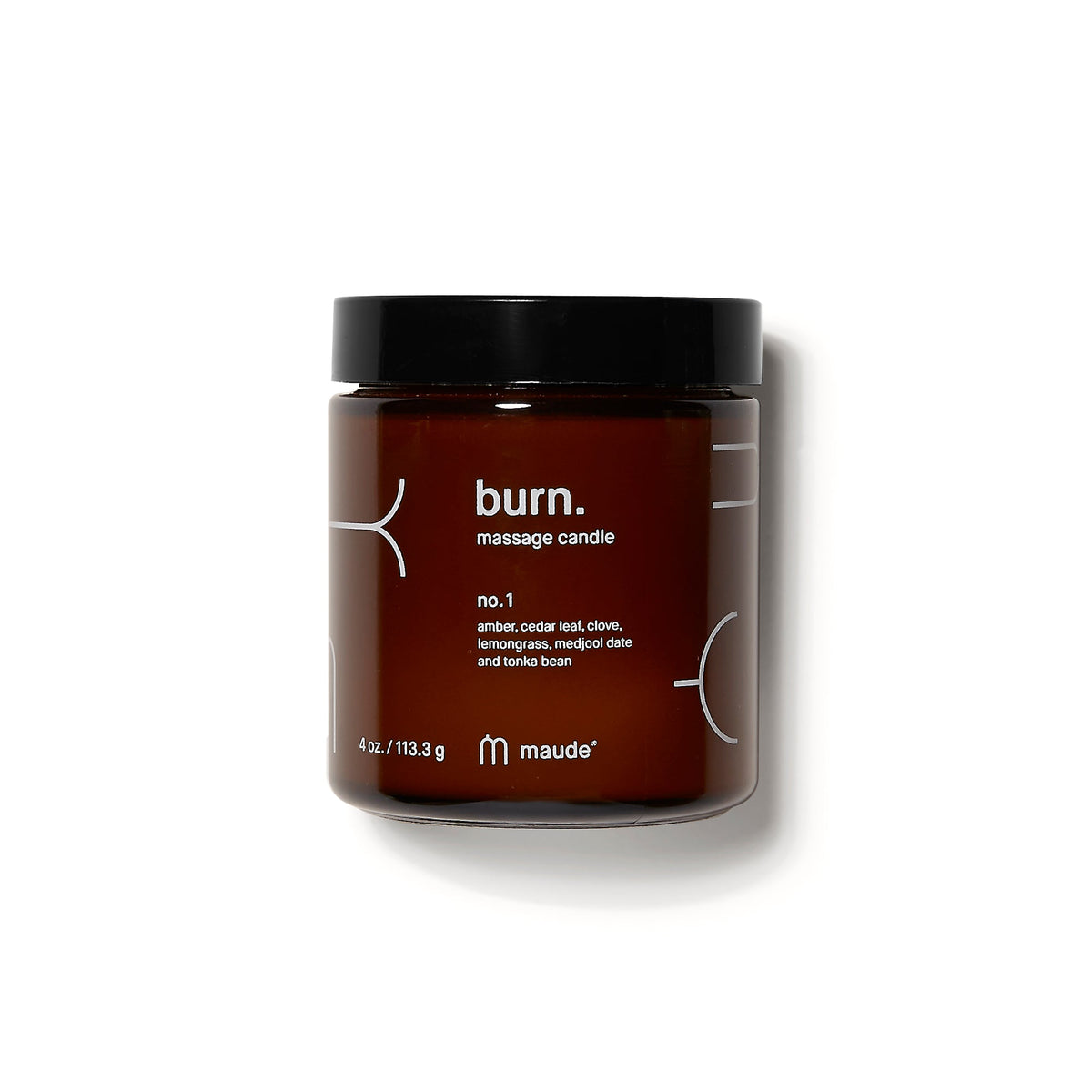 Burn Massage Candle No 1 - Maude