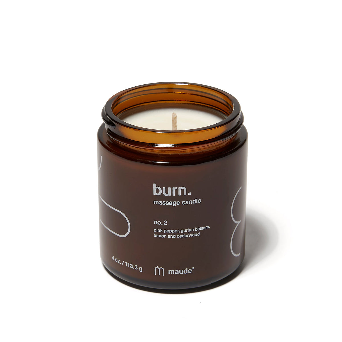 Burn Massage Candle No 2 - Maude