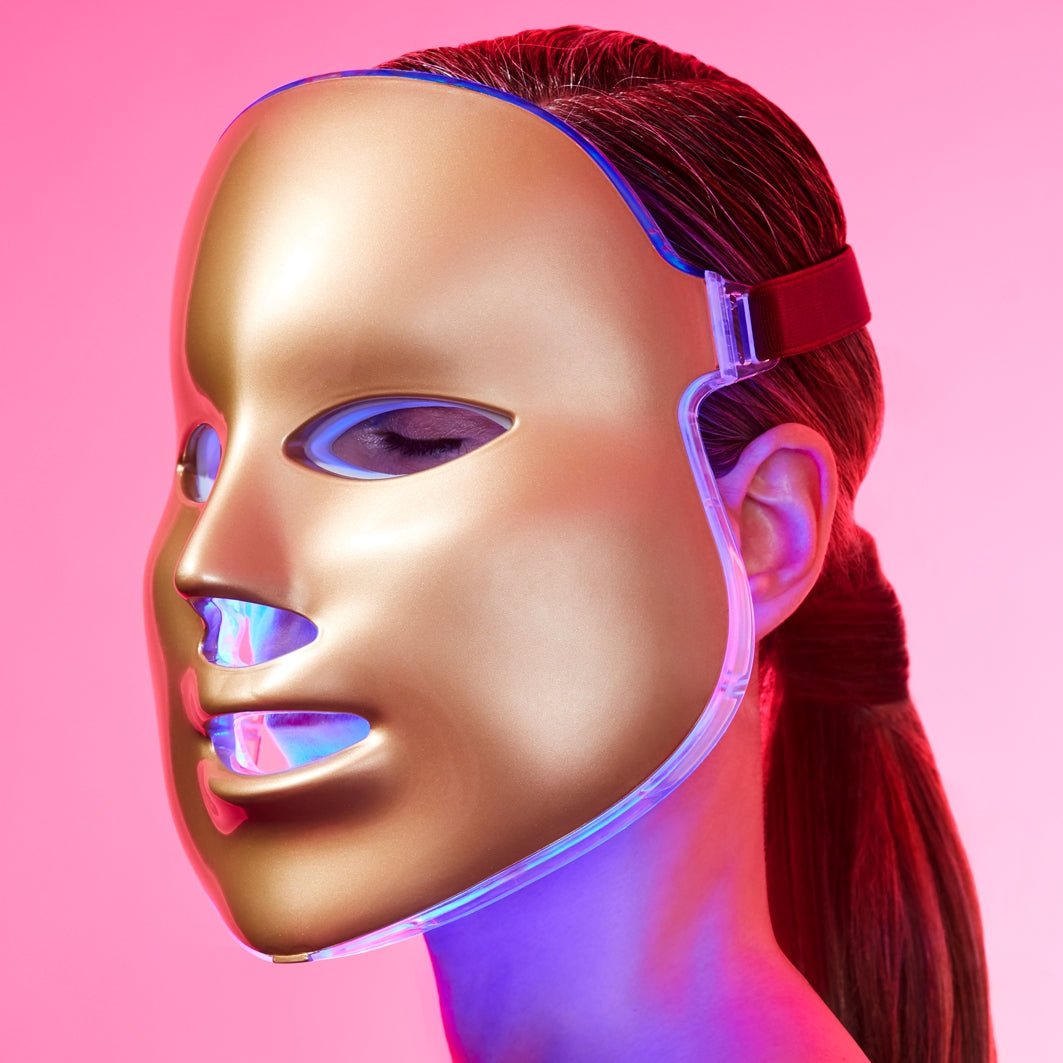 LIGHT THERAPY GOLDEN FACIAL TREATMENT DEVICE - MZ Skin