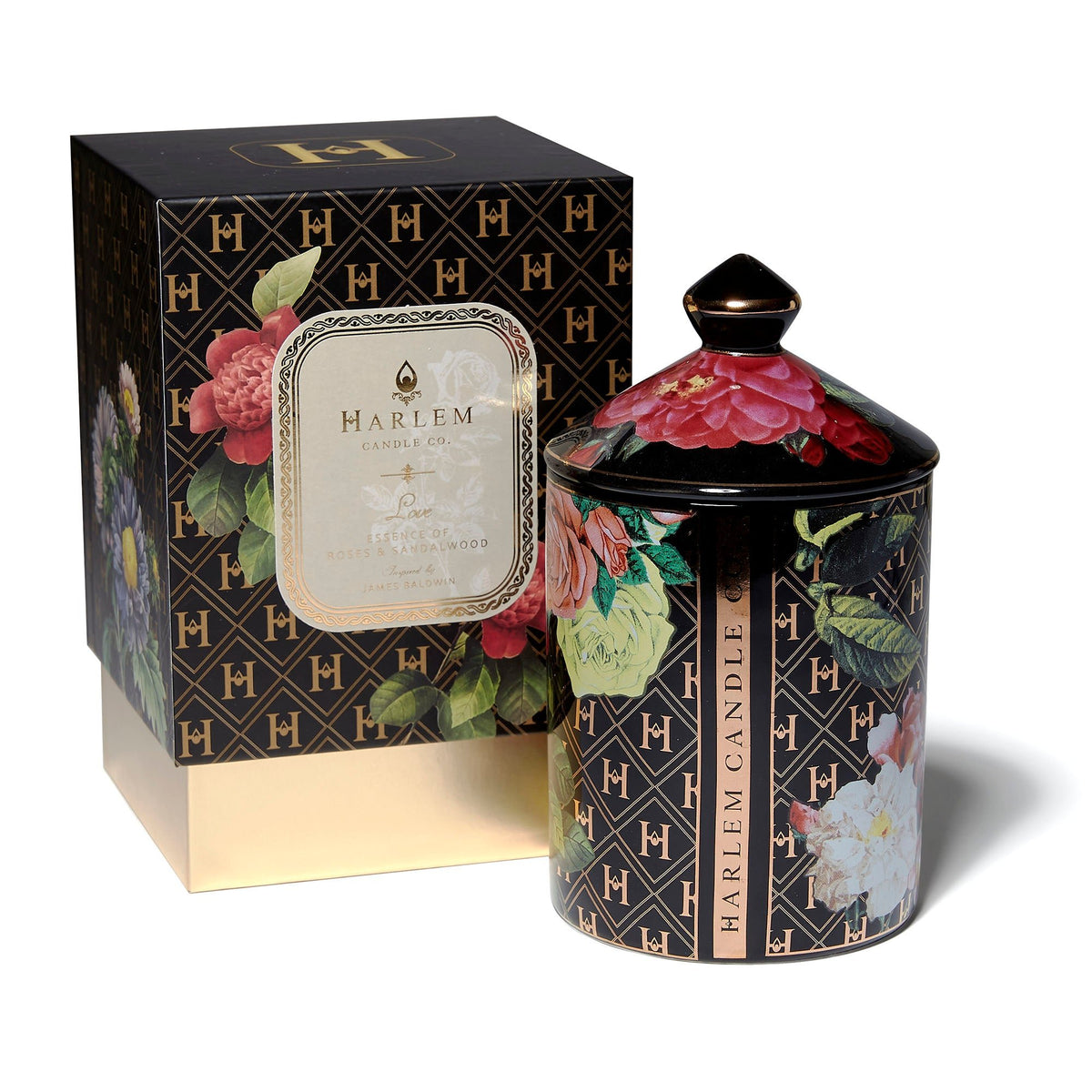 Love by James Baldwin Ceramic Luxury Candle - Thirteen LuneFragrance & Candles < CandlesHarlem Candle CompanyHARLEM-21461-JAMLove by James Baldwin Ceramic Luxury Candle