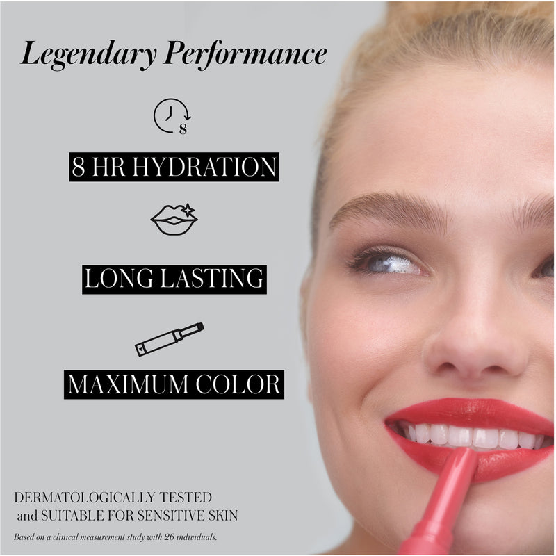 An innovative lip stain that delivers rich nutrients and vivid lightweight color, plus a cooling sensation upon application.