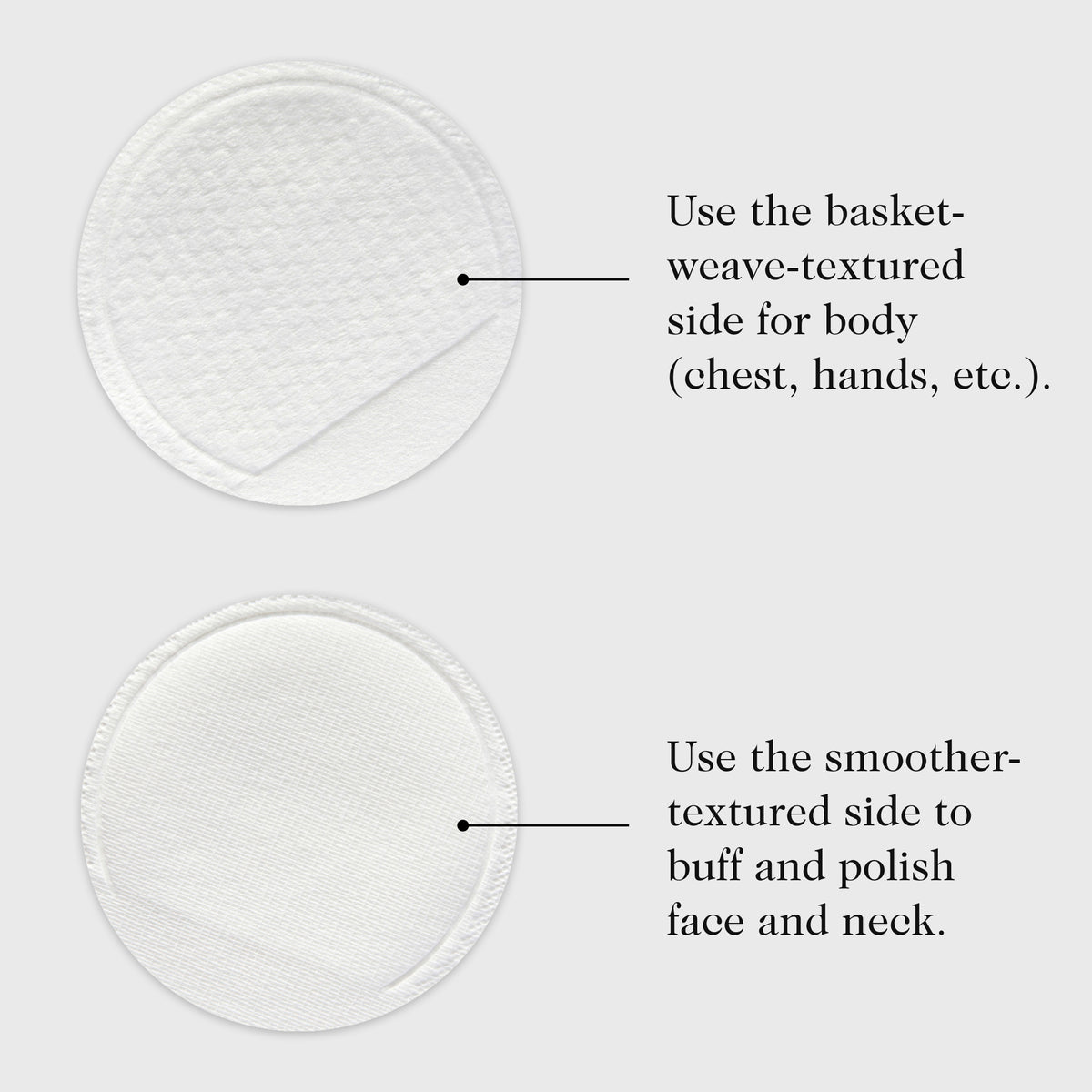 Overnight exfoliating peel pads with 15% glycolic acid and fruit extracts visibly smooth, brighten, and refresh skin for a radiant glow.
