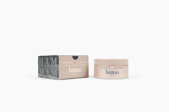 restore HAMMAM Crushed Olive Body Scrub