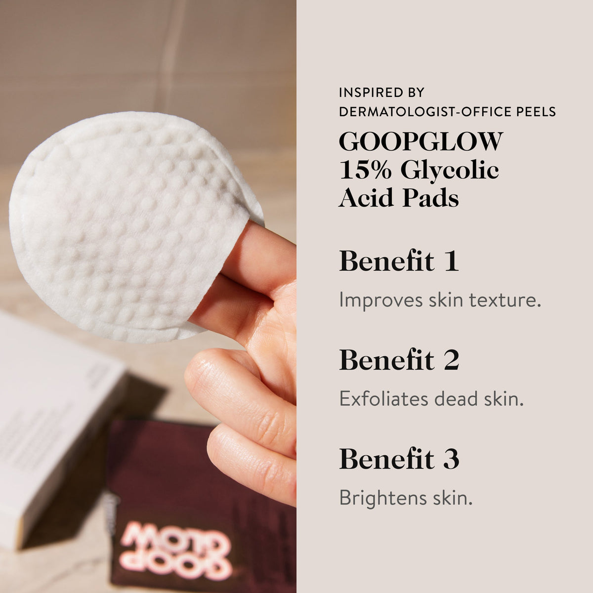 15% Glycolic Acid Overnight Glow Peel - goop beauty
