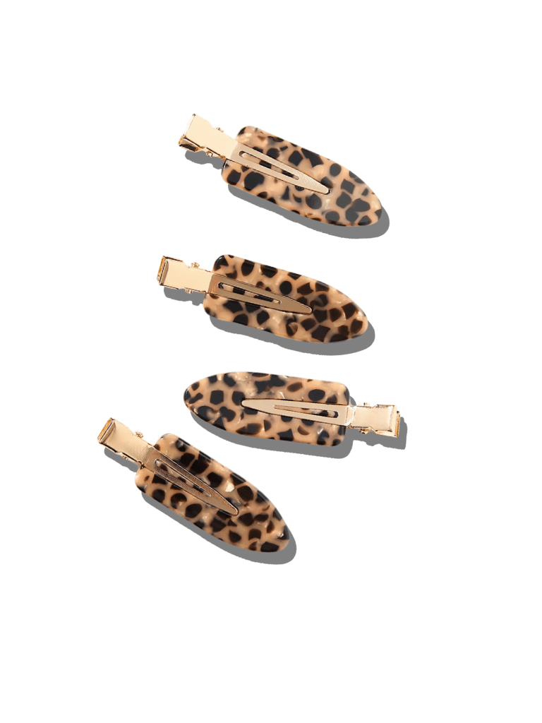 4pc Creaseless Clip Set | Eco-Friendly Acetate - Solar Eclipse