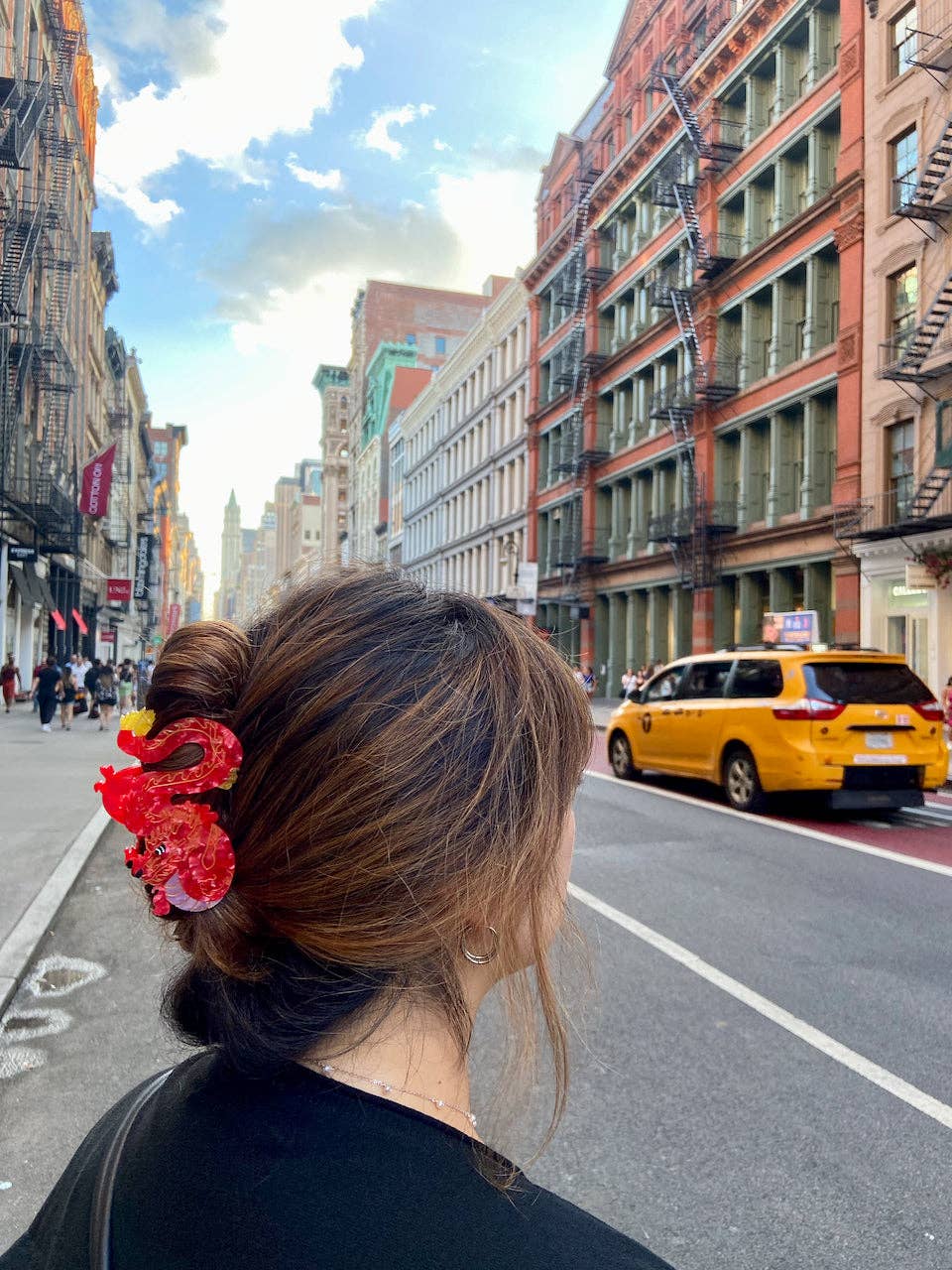 Hand-painted Dragon Claw Hair Clip | Eco-Friendly