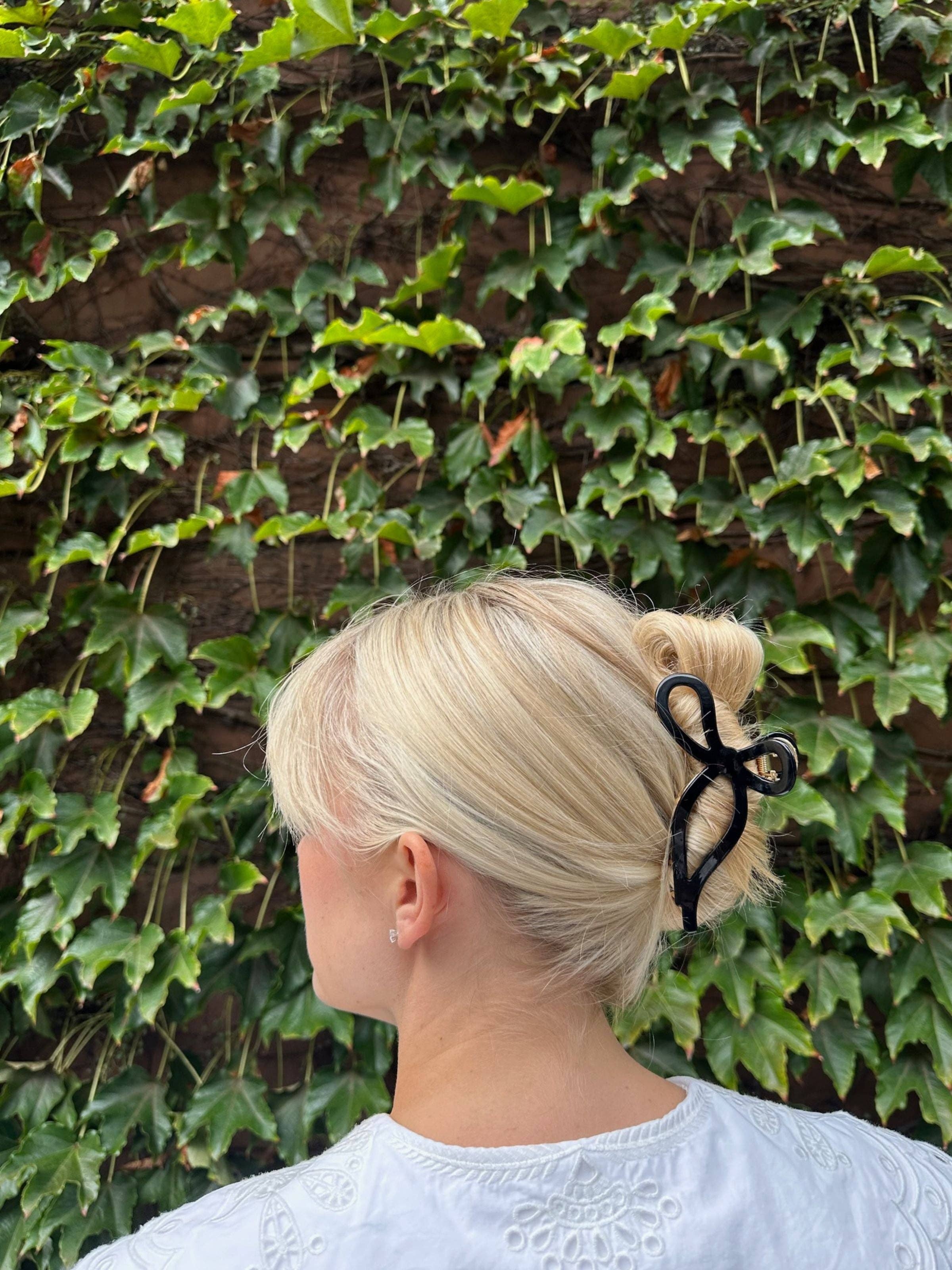 Ballet Bow Acetate Claw Clip | Eco-Friendly