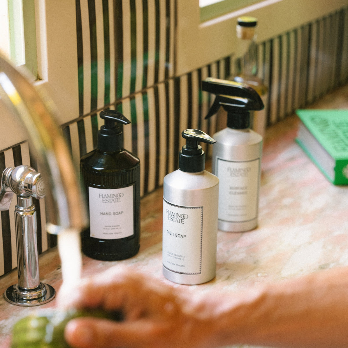 Heirloom Tomato Glass Hand Soap