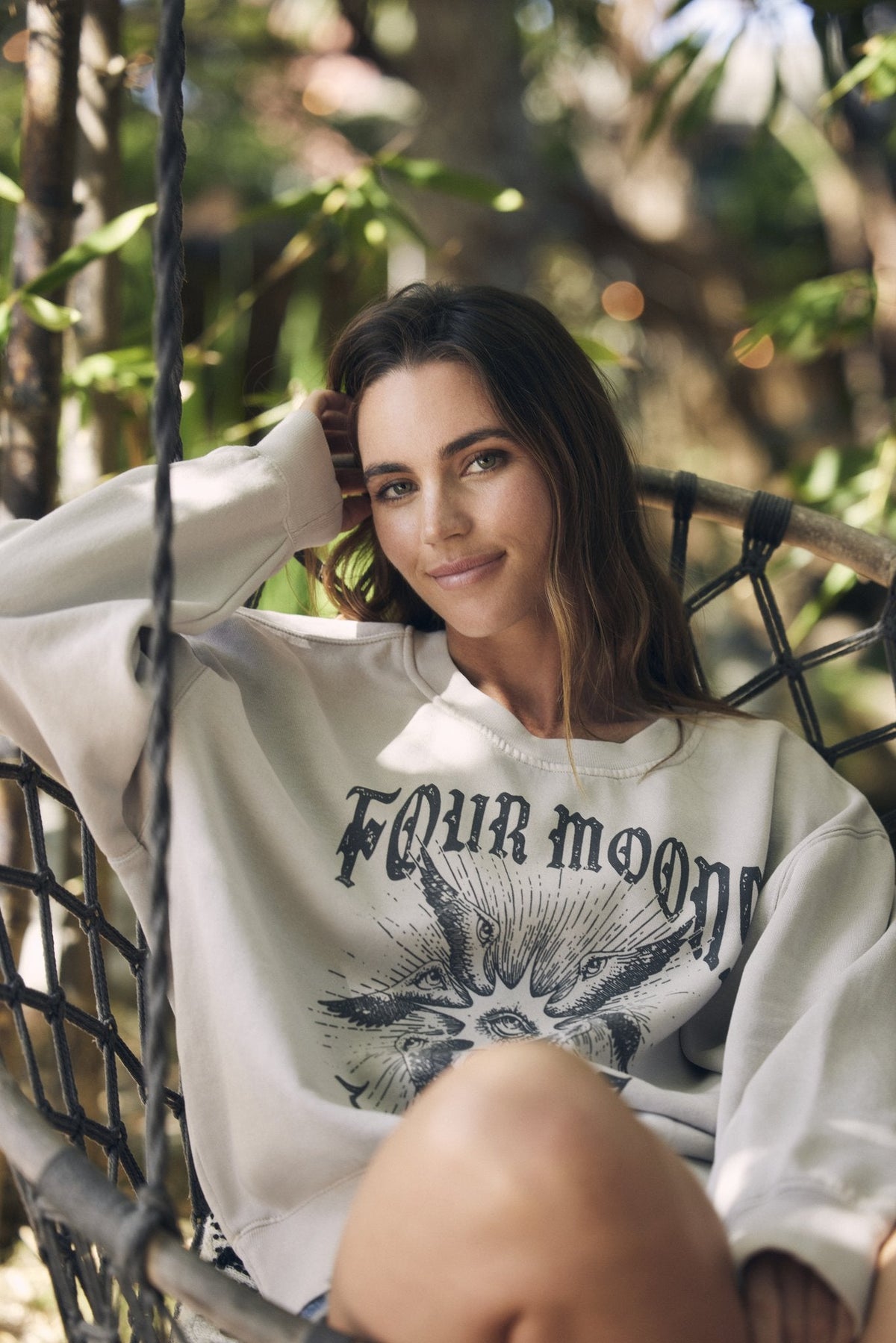777 Angel Number Sweatshirt - Thirteen LuneApparelFour Moons SpaFOUR-MOONS-51149-SCream777 Angel Number Sweatshirt