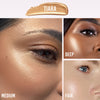 A buildable liquid highlighter which provides a long-lasting all-over glow with no glitter for a sheer skin like finish.