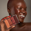 A lightweight, balm-like cheek and lip cream palette filled with 4 multi-use shades ideal for all skin tones.